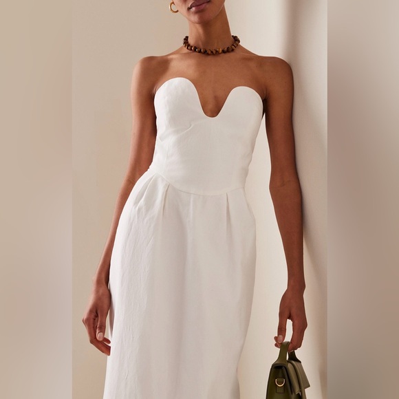 Mara Hoffman Dresses & Skirts - 🌺🎉HP🎉🌺 NWT Mara Hoffman Isla Midi Dress White